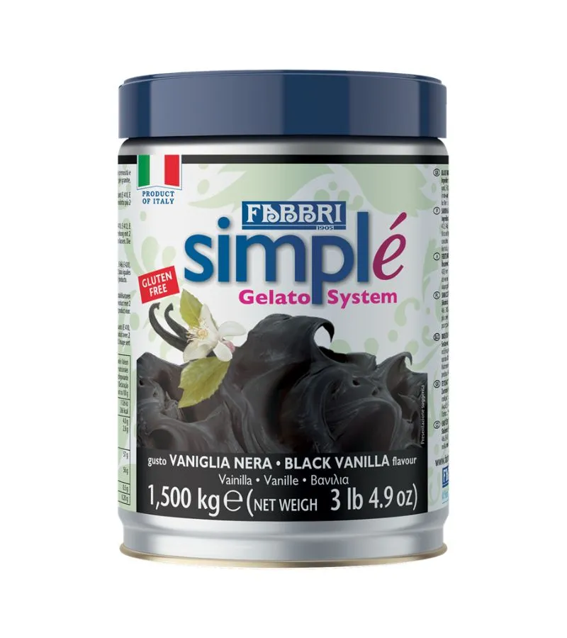 Fabbri Simple Black Vanilla